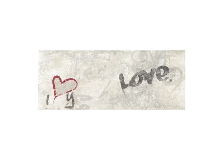 DECOR I LOVE YOU 20x50 PAREFEUILLE