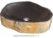 Vasque pierre pilar stone dia 40/60 h13