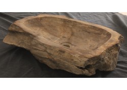 Lavabo fossil 26x46 h 15 maderas fósil