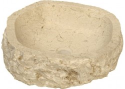 Pila Astratto beige dia 45 h15 piedra natural
